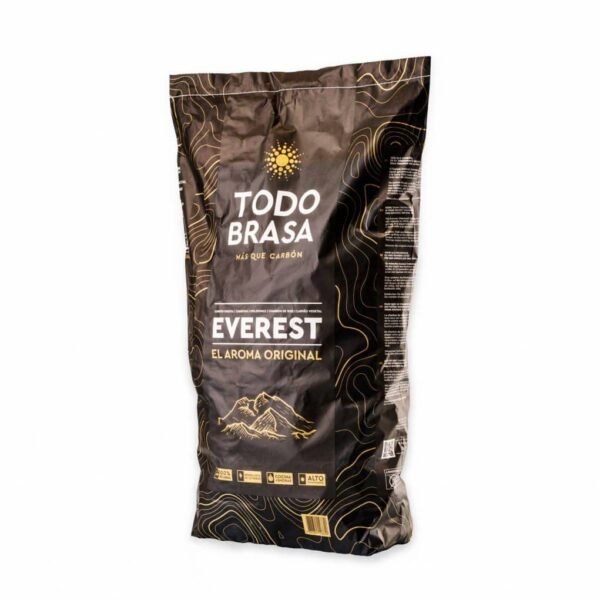 Saco de carbón vegetal Todo Brasa Everest 12 kg