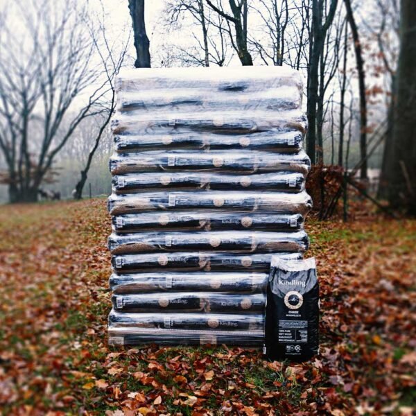 Palé de pellets Kindling Chase con 72 sacos