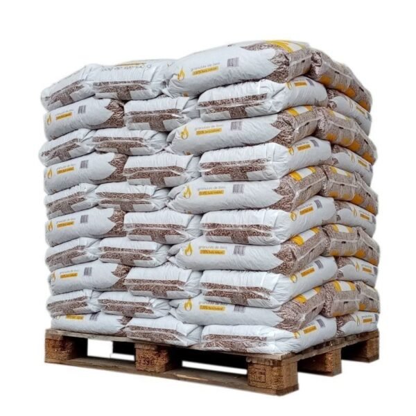 Palé de pellets SunFire con 70 sacos de 15 kg