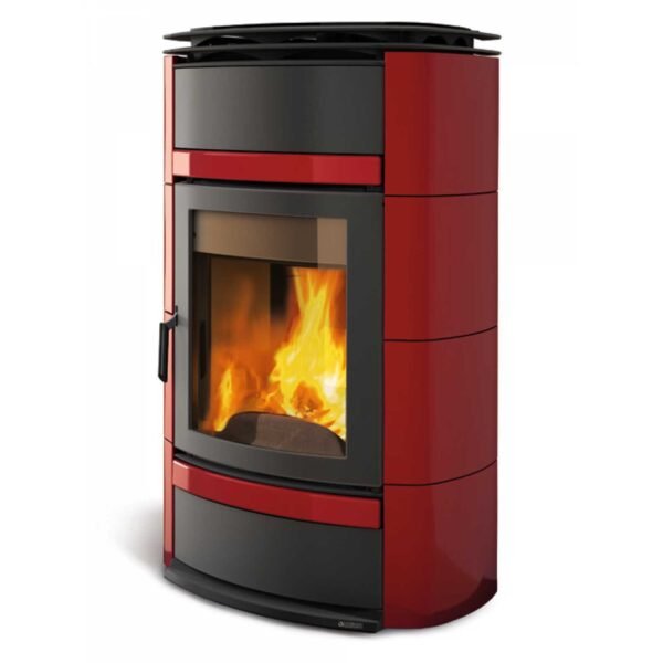 Estufa de leña hidro La Nordica Norma S Idro DSA de 25 kW