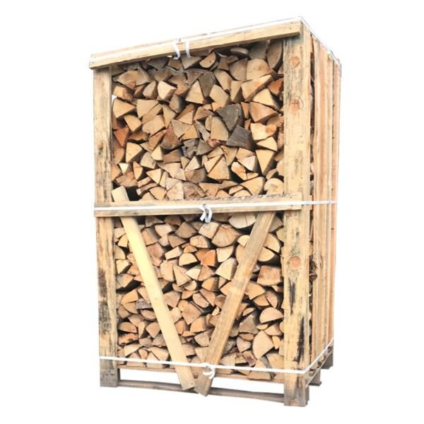 Caja de leña mixta