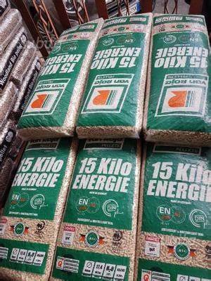 Palé de pellets Van Roje con 65 sacos de 15 kg