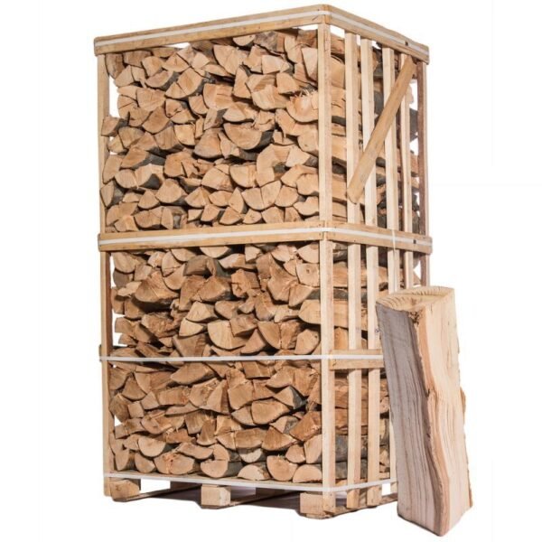 Palé de 3 estéreos de leña seca Brazeco cortada a 40 cm