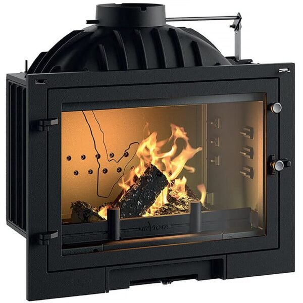 Chimenea de leña 700 Milos con clapeta - Conectable