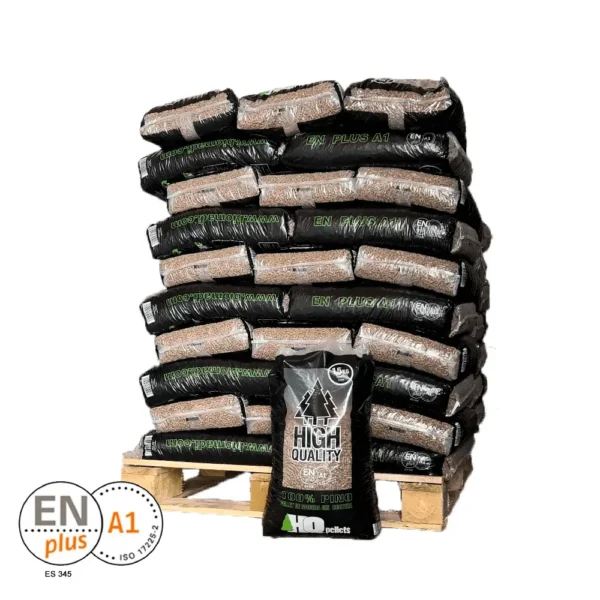 Palet HQ Pellet de 70 sacos de 15 kg
