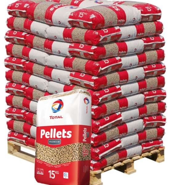 Palé de pellets Total Pellet Premium de 990 kg