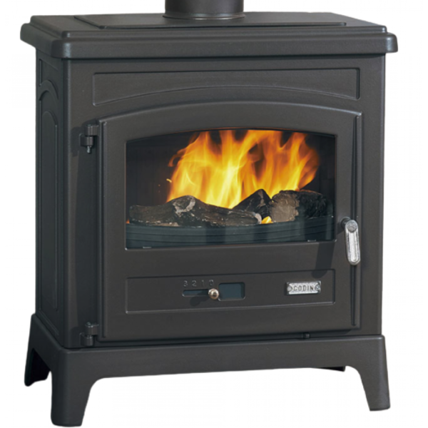 Estufa de leña Godin Fonteval de 10 kW