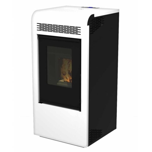 Estufa de pellets ETNA Vulcano canalizable de 15 kW